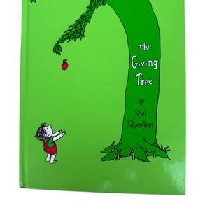 The Giving Tree by Shel Silverstein - Green Cover